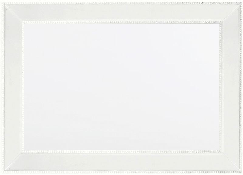 TS059 Wall décor art mirror on mirror rectangular ornate